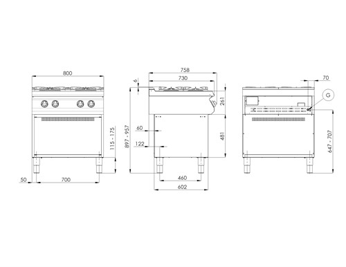 Mått SPS-780-G